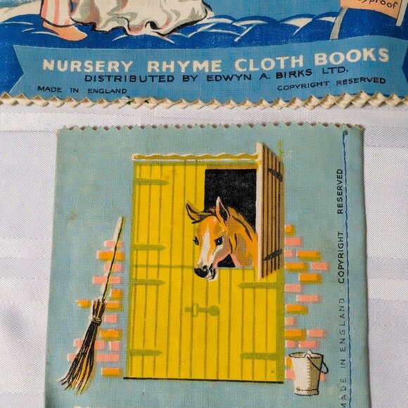 BABY BOOKS BOY BLUE BOOK AND BABY HORSE CLOTH BOOK LOT KIDS CHILDREN VINTAGE - Picture 11 of 14